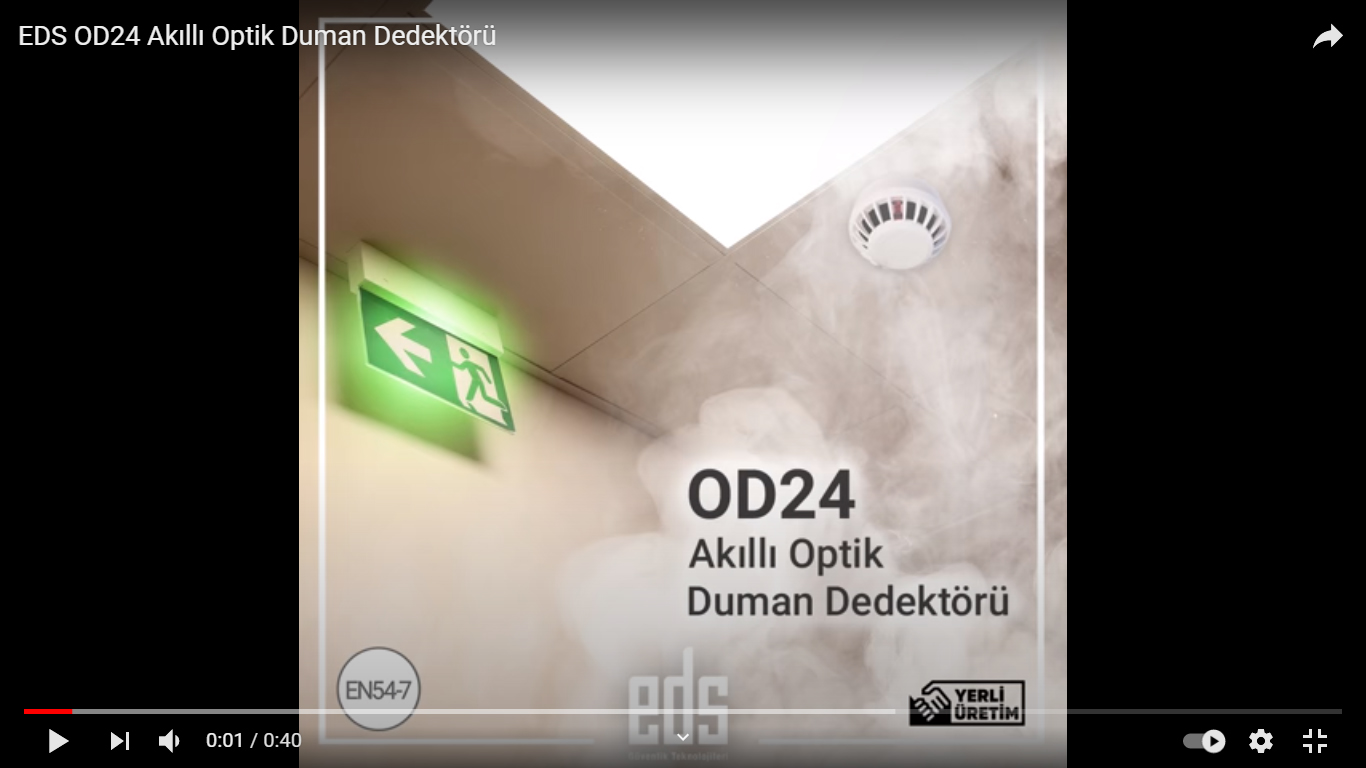 Akıllı Optik Duman Dedektörü / OD24