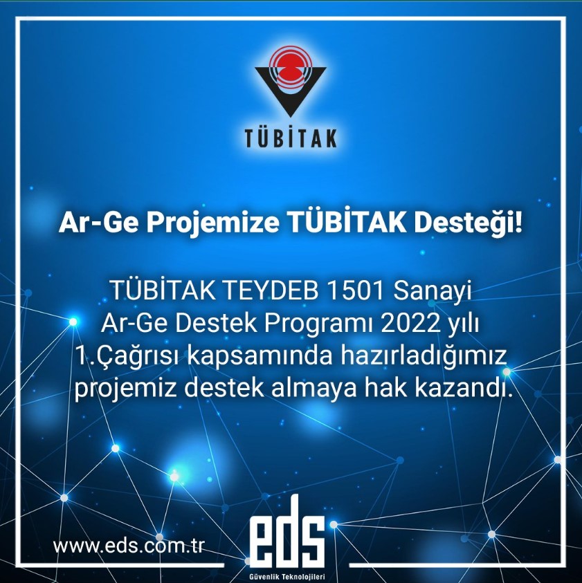 AR-GE Projemize TÜBİTAK Desteği!