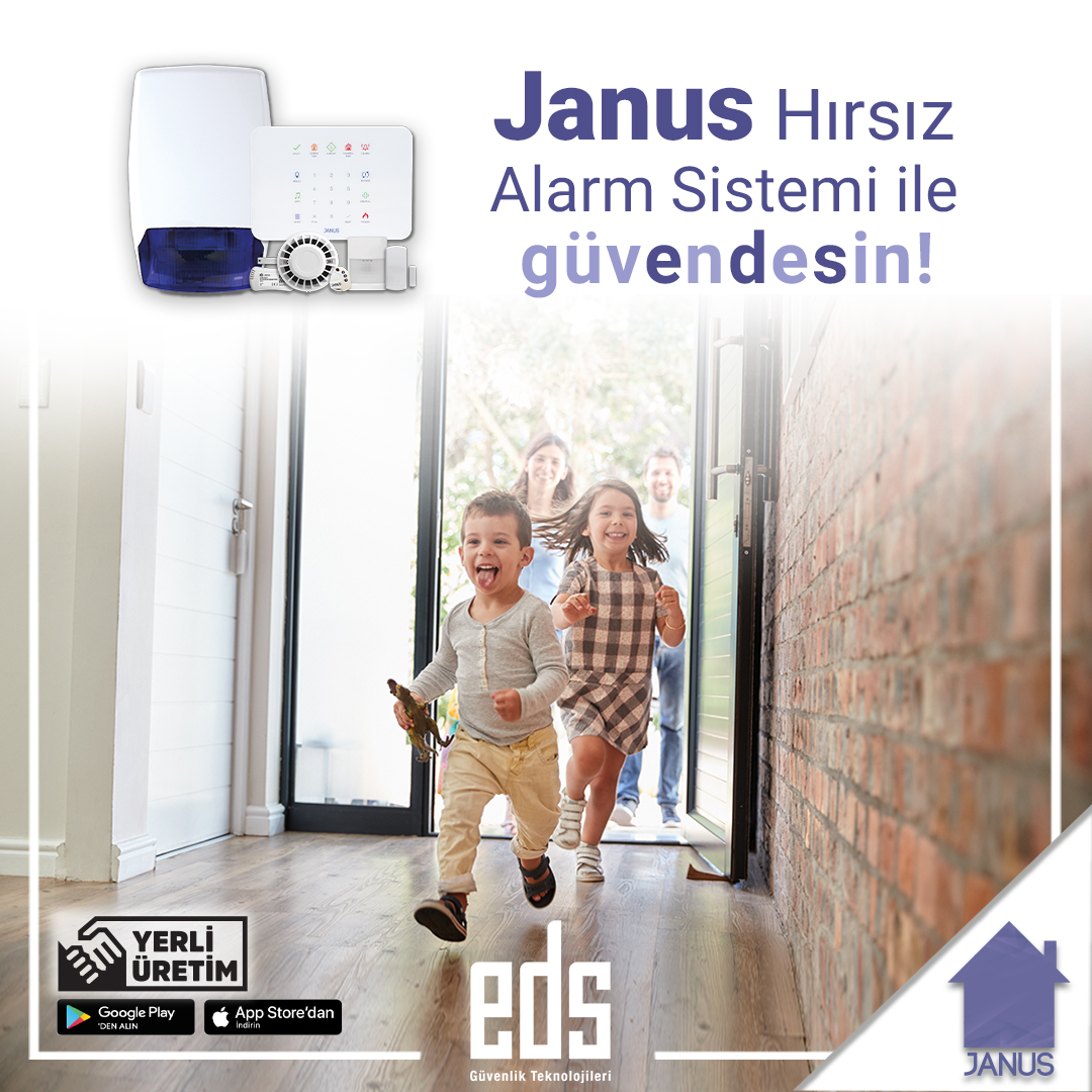 Janus Hırsız Alarm Sistemi ile Güvendesin!