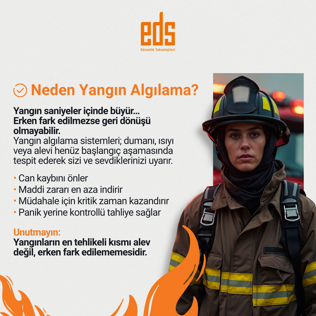 Neden Yangın Algılama?