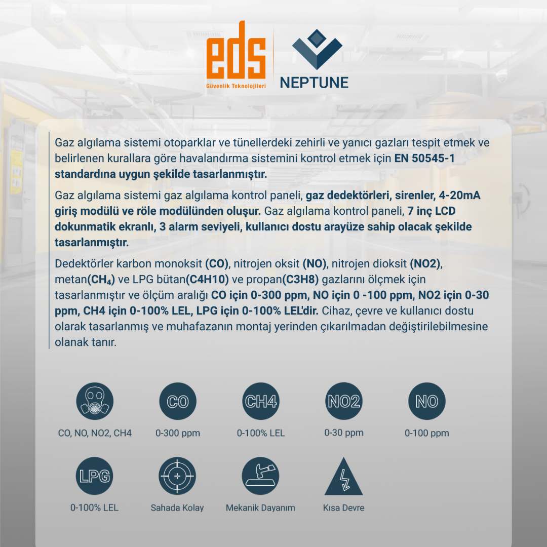 Neptune Gaz Algılama Sistemi